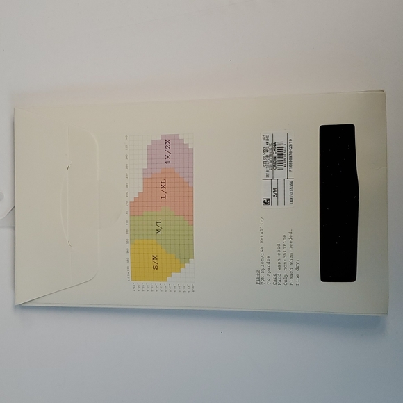 3/$10 Fashion Tights A New Day Shimmer Tights - Picture 2 of 2